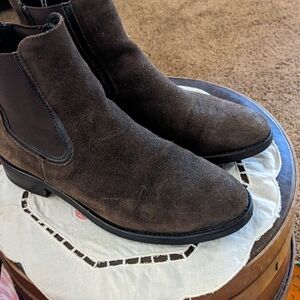 Thursday Co Brown Suede Chelsea Boots